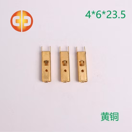 Fabricante personalizado, portaescobillas de carbón, caja de cepillos, piezas de estampado de metal de precisión, hardware Zhongchuan